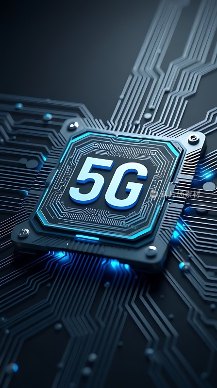 5G芯片科技感