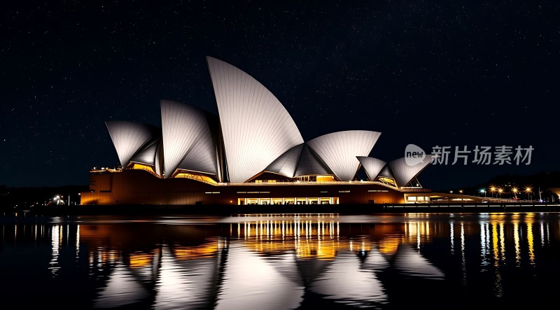 悉尼歌剧院夜景