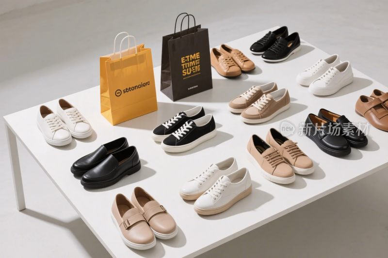 鞋子陈列展示图
