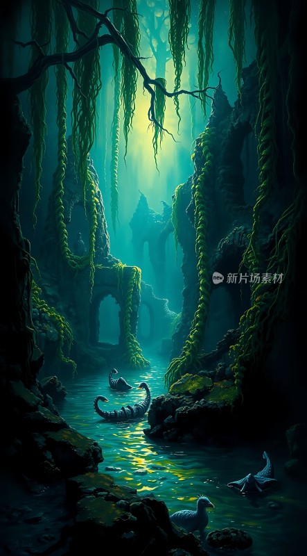 神秘水洞探险之旅