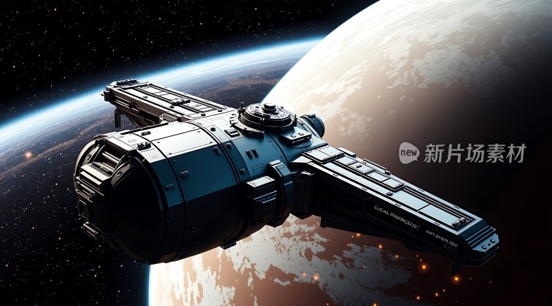 星际飞船探索未知宇宙