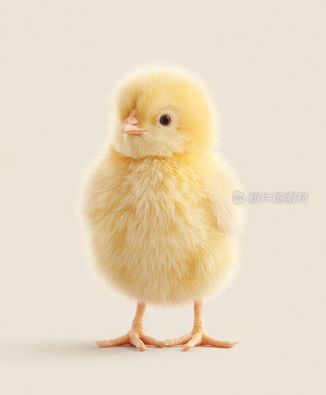 可爱小黄鸡萌态写真