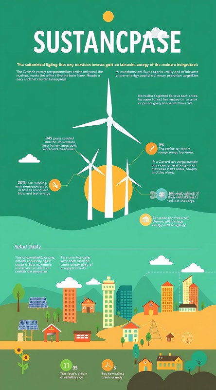 可持续未来绿色能源与生态城市