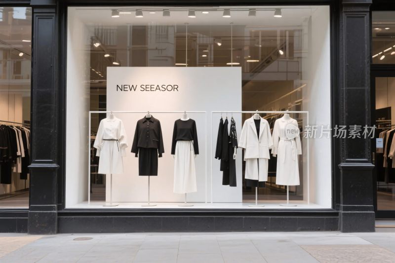 商场服装橱窗陈列