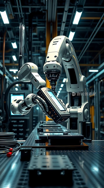 智能机械臂操作精密设备