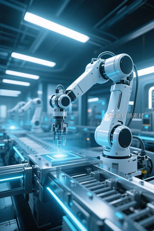 工业机械臂生产场景