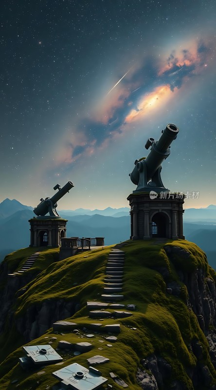 星河璀璨望远镜望穿宇宙奥秘