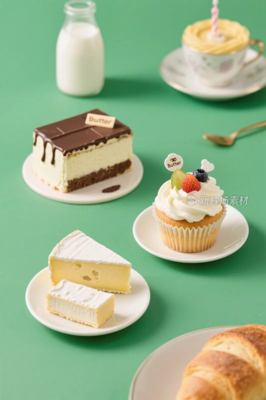 甜点美食展示图