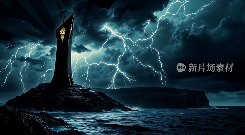 黑暗塔与闪电风暴