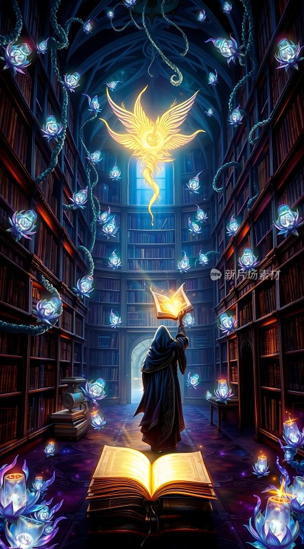 魔法书与图书馆