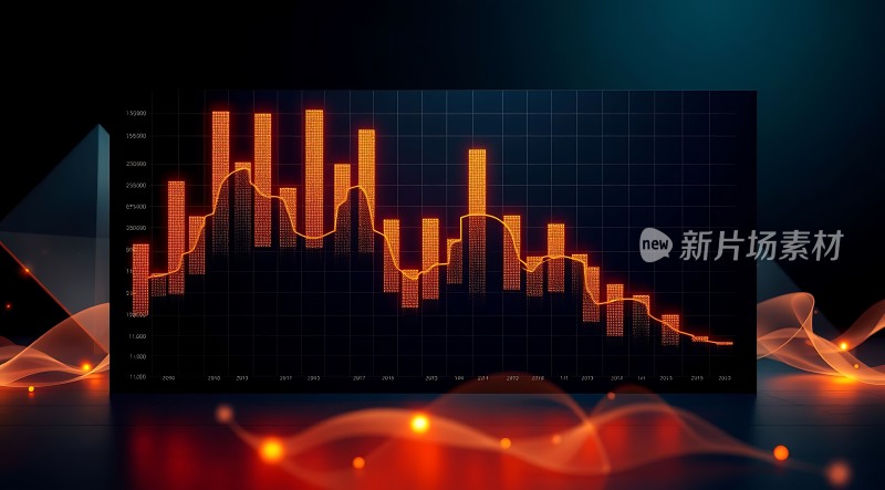 新片场素材年度数据可视化图表