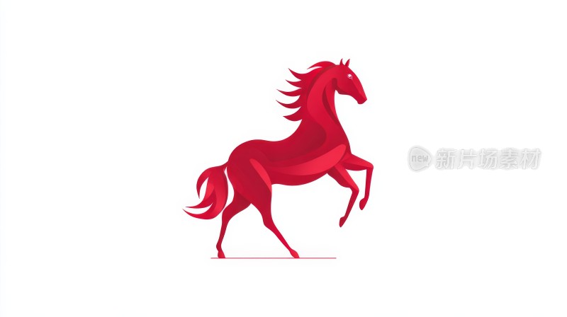 中国风，马年春节节日喜庆艺术民族风