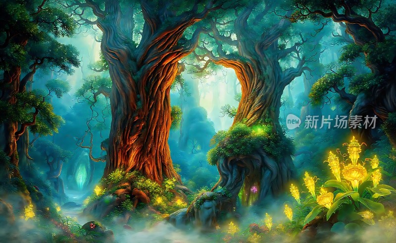 神秘森林秘境探险之旅