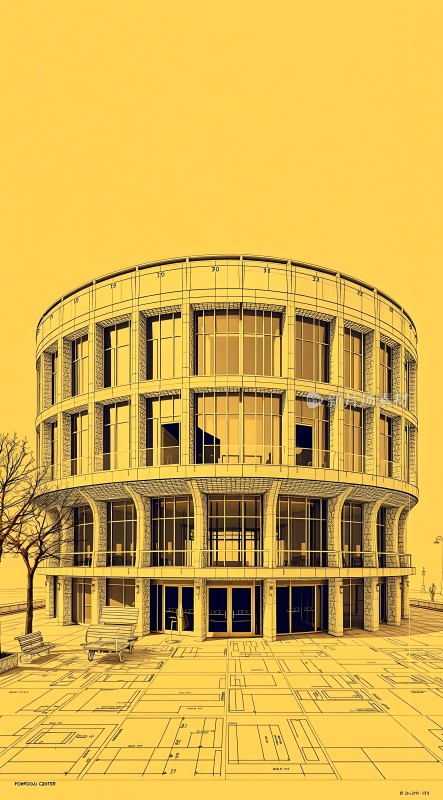 现代建筑设计图