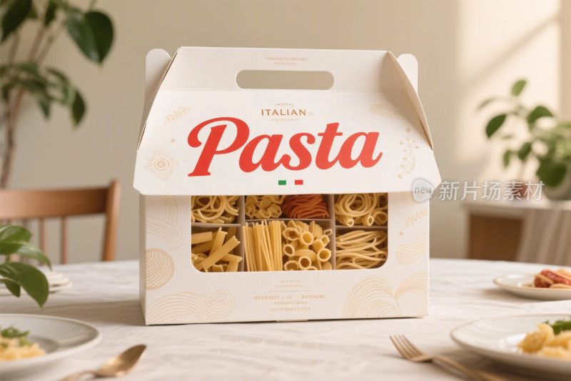意大利面纸盒包装