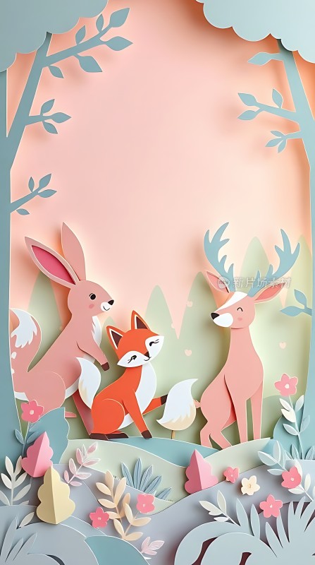 森林三友和谐共处