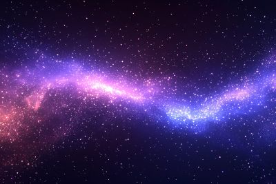 梦幻绚丽的星空景象