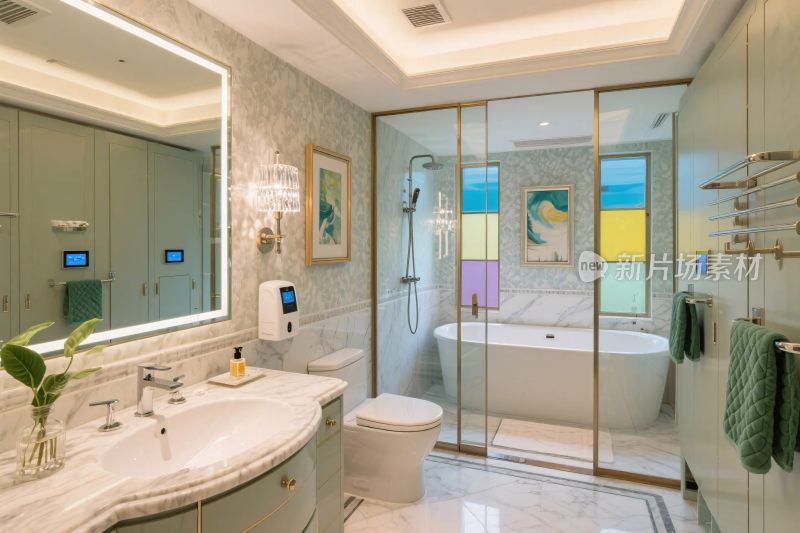 现代风格高级卫浴空间