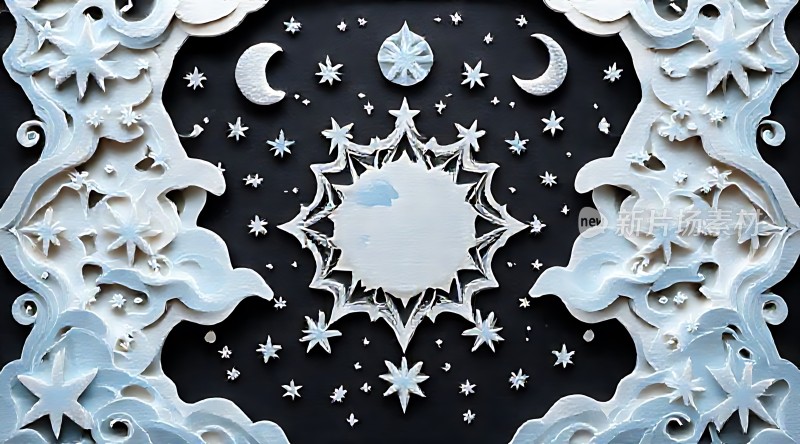 星辰大海梦幻夜空