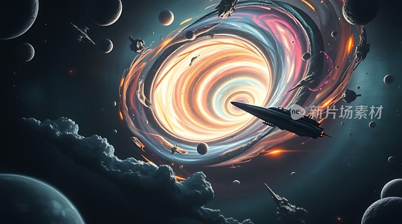 星际旋涡宇宙探索之旅