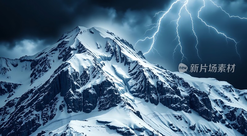 雪峰闪电