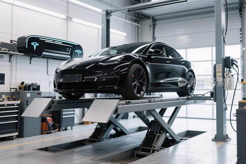 新能源汽车维修车间