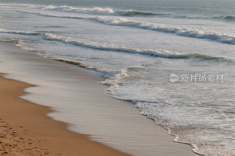 海滩海浪沙滩风光