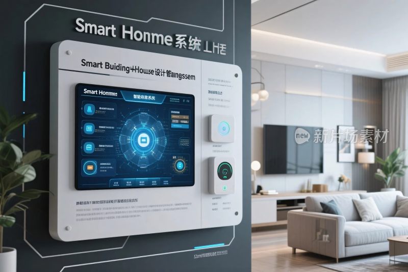 智能家居系统界面展示