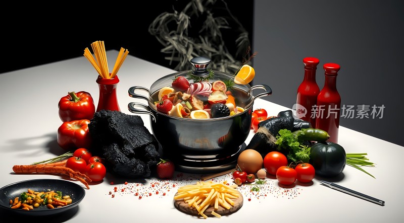 美味佳肴食材丰富