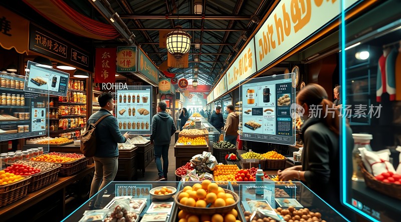 未来市场购物体验