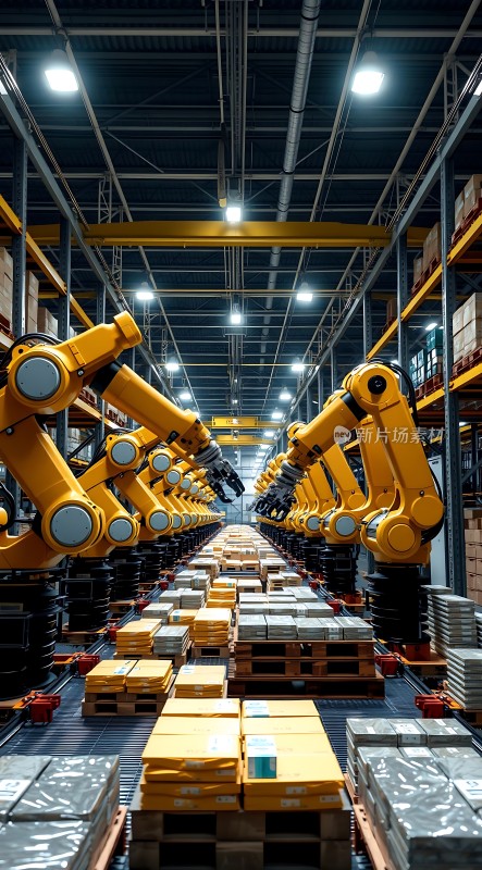 智能仓储机器人高效作业