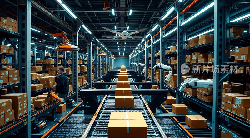 智能仓储系统高效运作