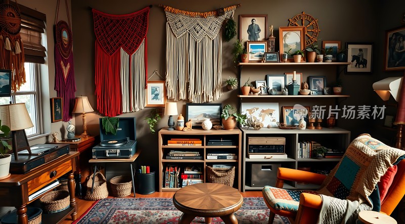 复古家居温馨角落