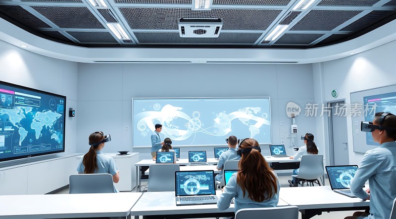 未来科技课堂VR教学新体验