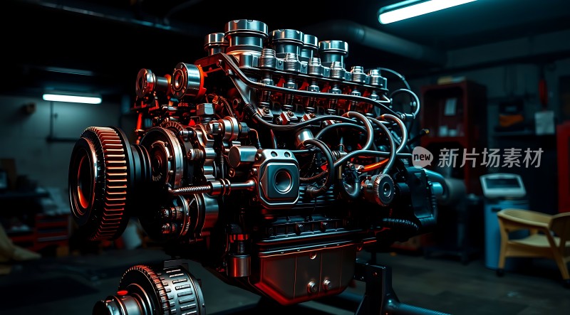 机械之心探索发动机的奥秘