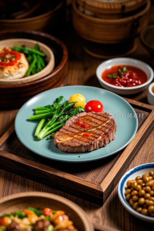 烤牛排中国传统经典美食中式家常美味食物