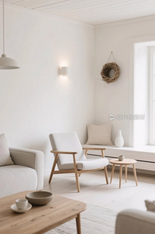 简约客厅室内场景