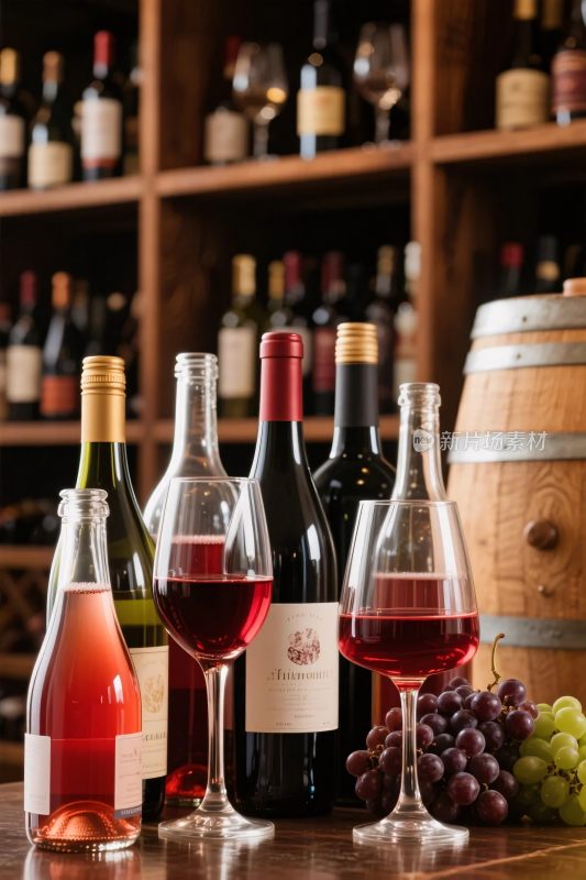 酒窖酒品陈列图