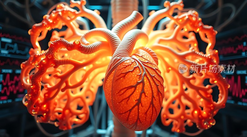 生命之脉心脏与肺部的完美结合