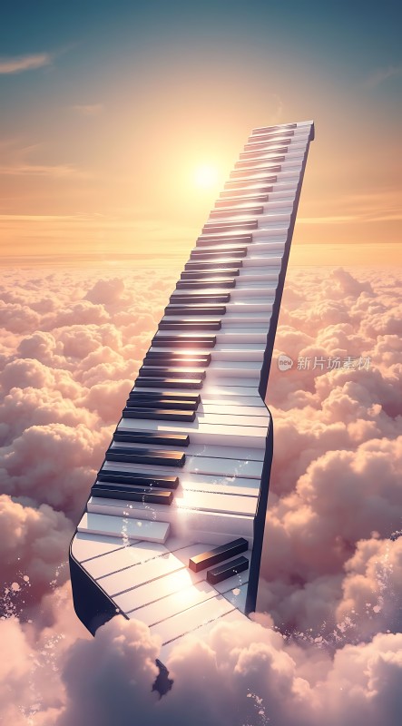 钢琴键云梯
