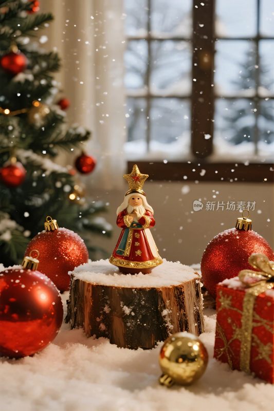 圣诞装饰场景图片