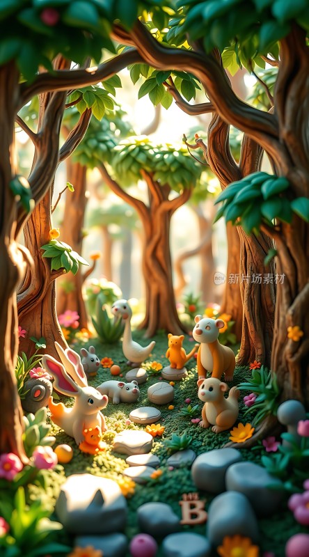 森林里的动物乐园