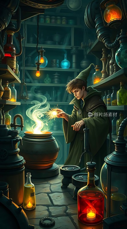 炼金术士的神秘实验室