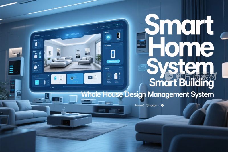 智能家居系统宣传图