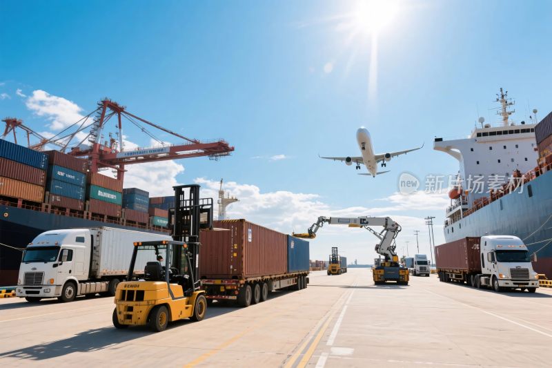港口货运物流场景
