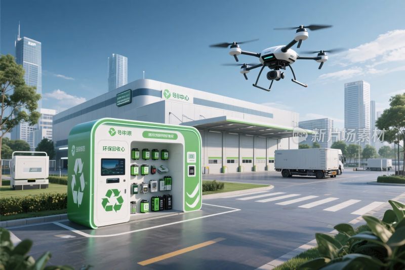无人配送无人机场景