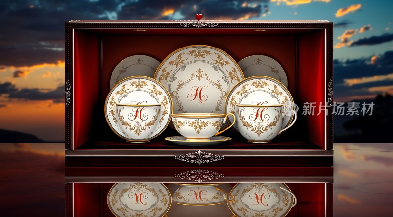 精美茶具套装展示