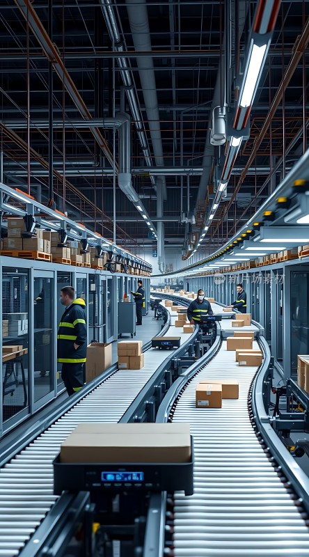 智能物流中心高效运作