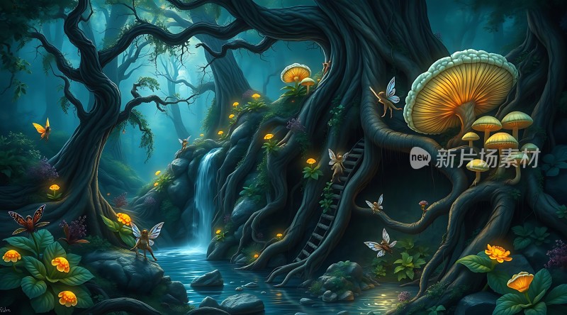 神秘森林秘境探险之旅