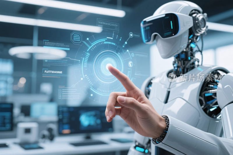 机器人虚拟交互界面